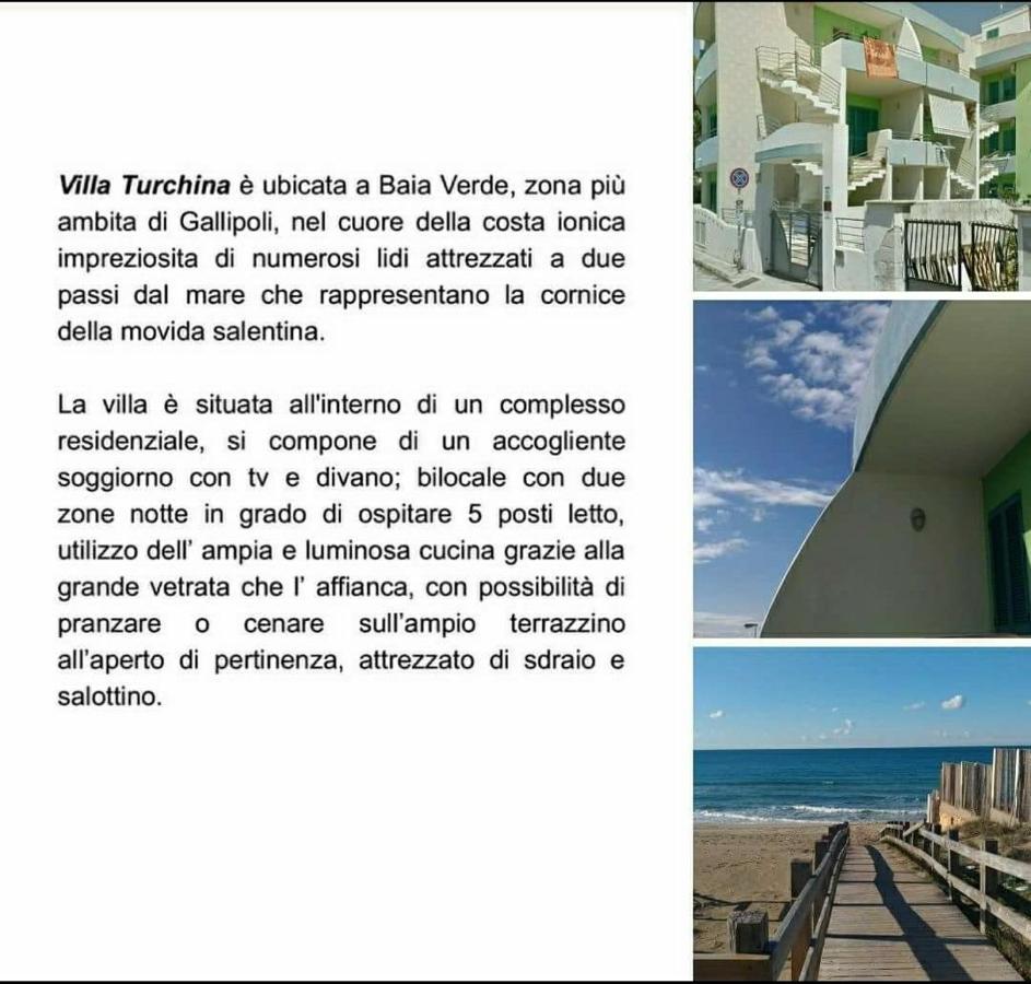 Villa Turchina 加利波利 外观 照片